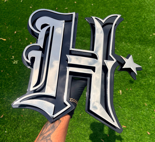 TEXANS SIMPLE H (POLISHED FRONT)