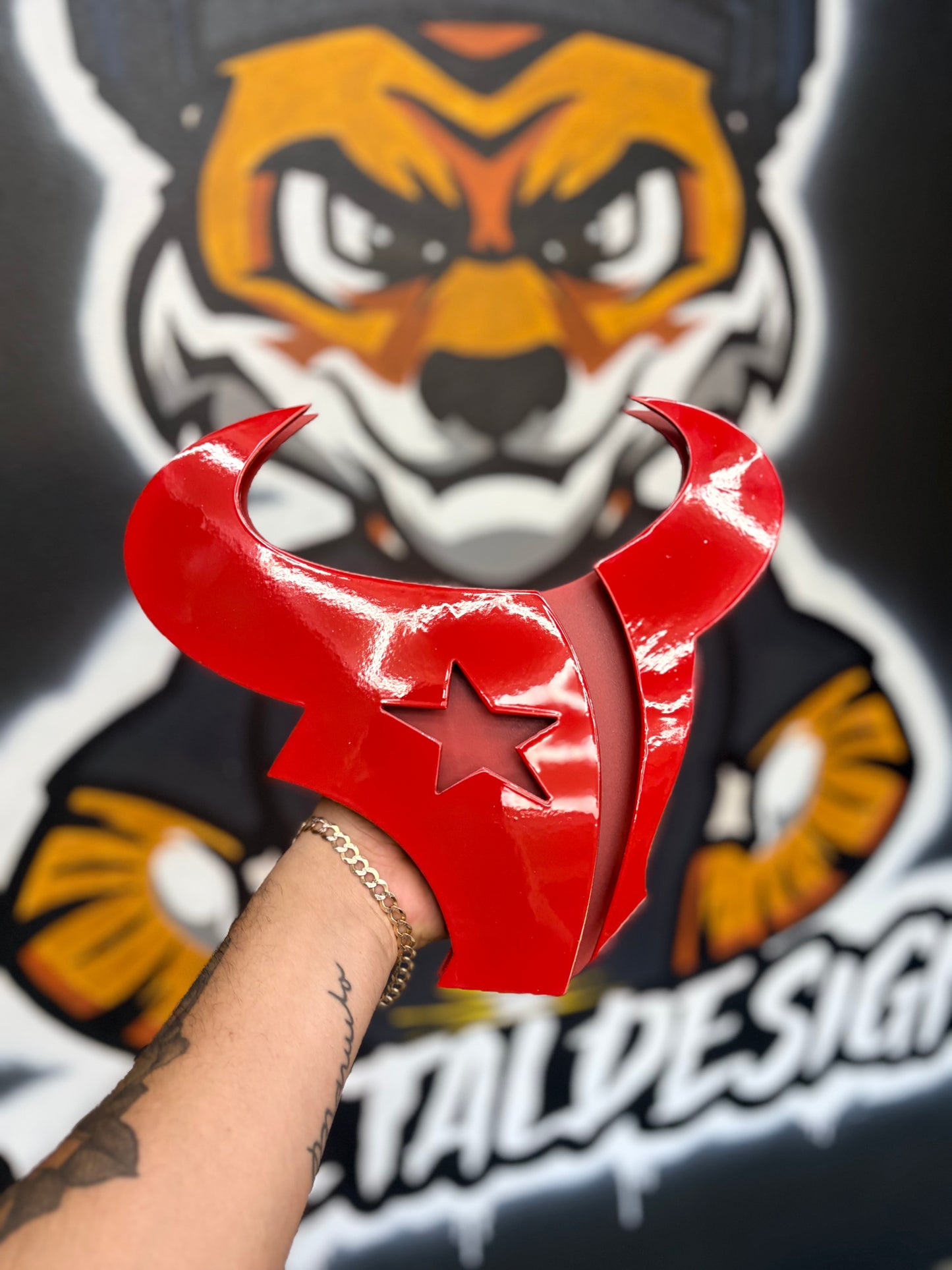 Houston Texans Red/Red Hitch