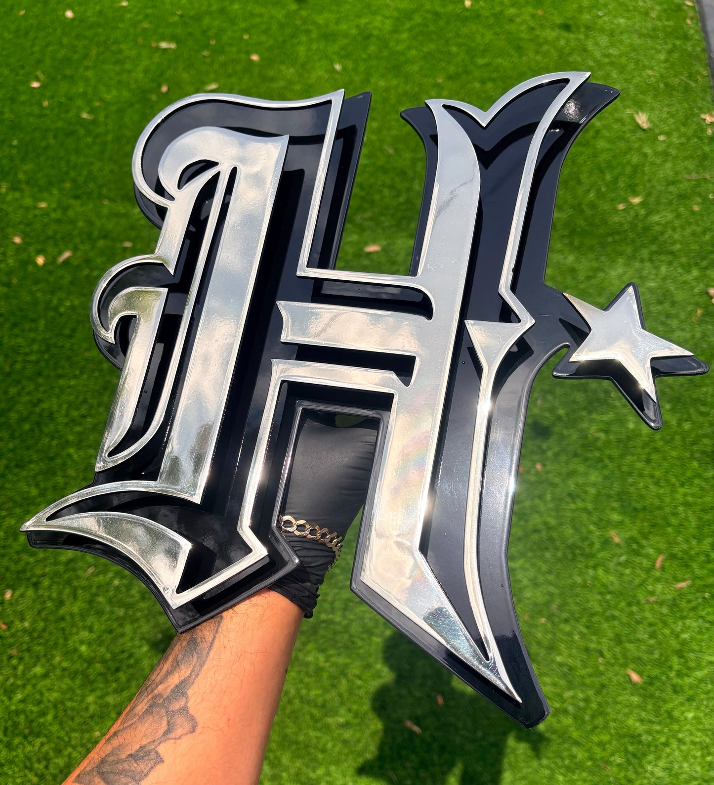 TEXANS SIMPLE H (POLISHED FRONT)