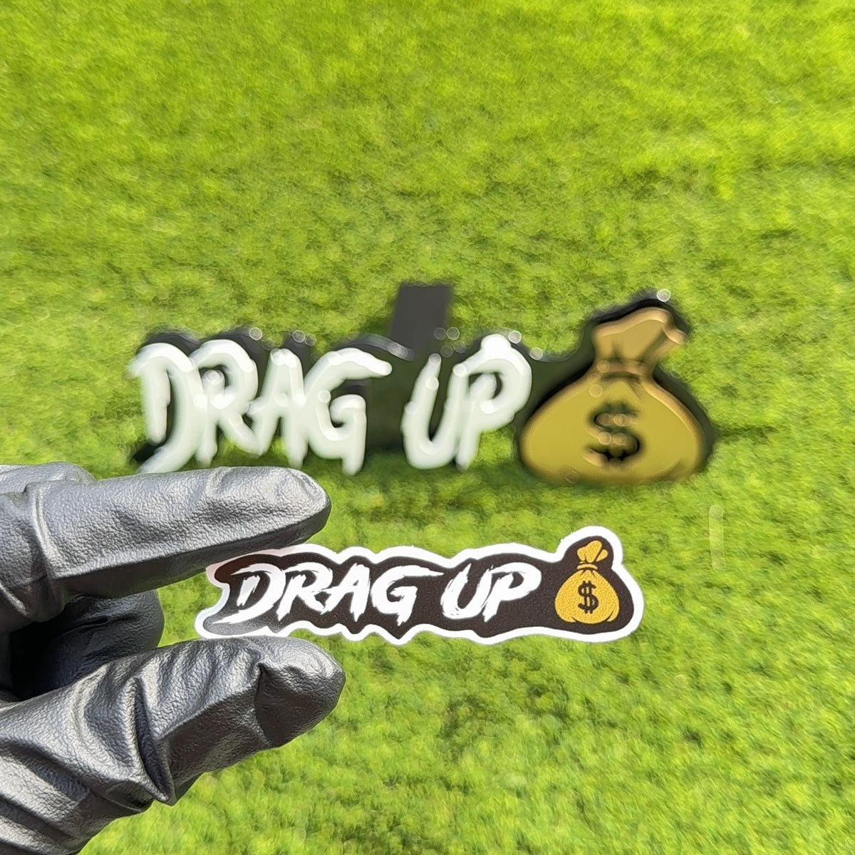 Drag Up Sticker DRAG UP $ STICKER – JCMETALDESIGNZ