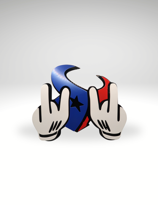 Houston Texans w/ H-Town Hands Hitch